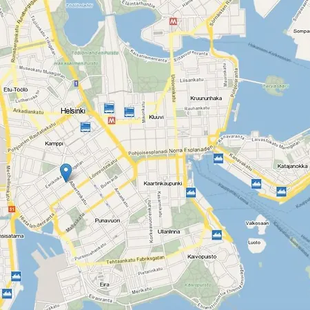 Self Check-in Cozy Studio Near Kamppi Metro, Hietaranta Beach! Appartement *